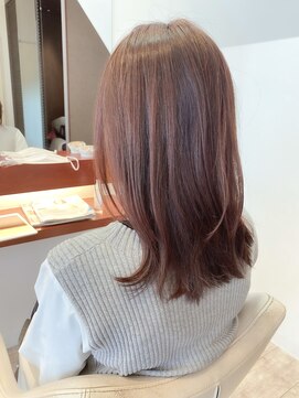 マーリャヘアー(mallia hair) くびれ外ハネセミロング