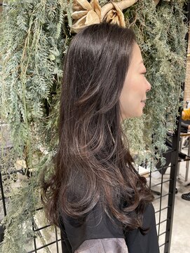 ゼスト 三鷹店(ZEST) 【ZEST三鷹　高橋美紀】ナチュラルブラウン×ロングレイヤー