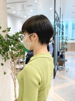 ザザ シンジュク(ZA/ZA shinjuku) 丸みのある耳かけマッシュショート/ラウンドマッシュ