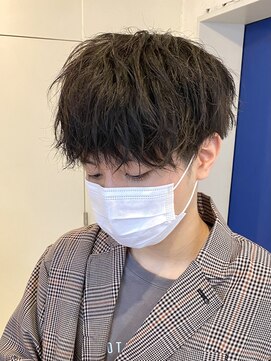 グリーン 渋谷(green) メンズカット/パーマ/ツイストスパイラル/ニュアンスパーマ/学割