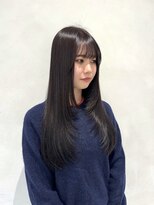 ザックラフィネ(ZACC raffine)&nbsp;レイヤーロング/ピンクブラウン/レイヤーカット