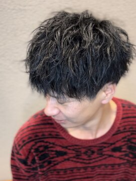 髪工房ケンズ 上新庄(髪工房ken's) マッシュツイストスパイラル