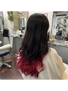 ビー ファーストフラッグス 鹿児島本店(Bee 1st FLags) グラデーションカラー：ピンク《Bee1st by SHOKO》