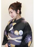 浴衣着付け＋ヘアセット