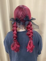 ルナクレセント (Luna crescent) 三つ編みツインテール