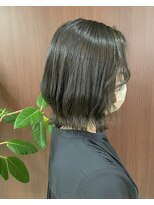 ブランシェ 名鉄小幡駅前店 オリーブベージュ×くびれボブ