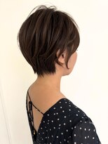 ネイロ バイ ジルブラン 葛西(NeiRo by JIL BLAN)&nbsp;ハイライト白髪ぼかしダブルカラーインナーカラーショートボブ