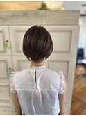 ハンサムショート／グラデーションボブ