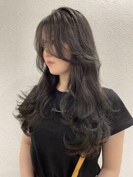 シエル フクオカ(CIEL FUKUOKA) 海外風レイヤー/ナチュラル透明感グレージュ