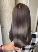 ココアブラウン×髪質改善