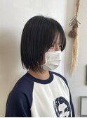 切りっぱなしボブ/軽めボブ/倉敷