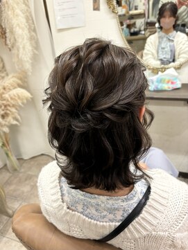 ヘアメイク ドールズ ヘアセット