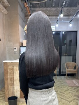 アンジェリカ 立町店(ANGELICA) 超高濃度水素カラー グレージュ ブリーチ無し