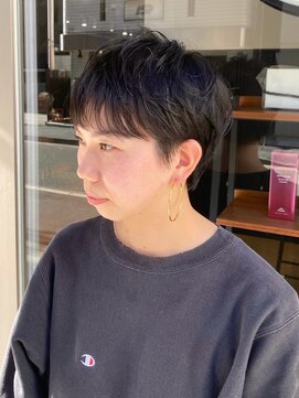 キャンバス 川崎(canvas.) マニッシュショート 【窪田】/川崎/美髪カラー/髪質改善/艶髪