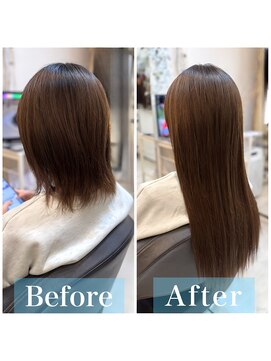 エクステ専門店 カシェット(Cachette) 編み込みシールMIXスタイル