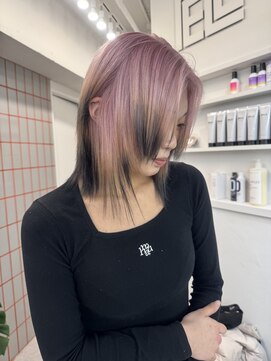 ペレ 渋谷(PELE) 着物/フェミニンロング/似合わせカット/ウェーブミディアム/渋谷