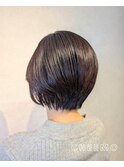 大人ショートボブ