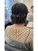 ボブ*ヘアアレンジ