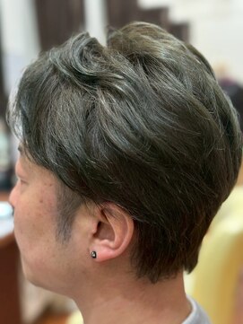 美容室ヒラトヤ 都南店 ビジネスカジュアル20代30代束感黒髪ツーブロック