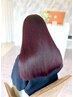 【平日限定】髪質改善ストレート＋カット＋髪質改善トリートメント￥25000～