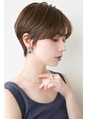 大人美人シンプルショート