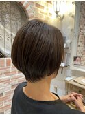 抜け感大人ショート