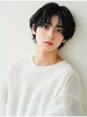 センターパート アップバング カジュアル ビジネス
