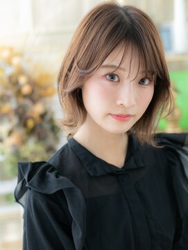 カバーヘアアンドスパ ブリス 浦和(COVER HAIR&SPA bliss) シースルーバング伸ばしかけレイヤーロブA1浦和20代30代40代