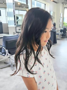 エイス 梅田 中津(Ace) キッズカット　レイヤーカット