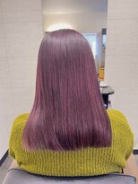 ユニヘアデザイン 徳島店(Uni. hair design) 秋冬オススメ温かみのあるピンクラベンダーカラー