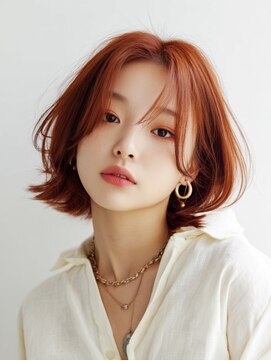 ホーム(HOME) ショートボブ/ストレートボブ/前下がりボブ髪質改善20代30代40代