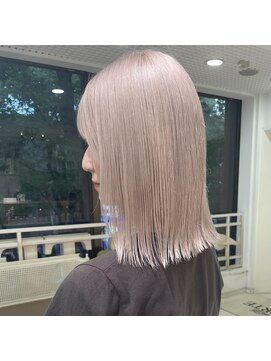 フォルテ 表参道店(FORTE) ミルクティーベージュ！ハイトーンカラー