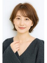 ゲイン(Gain)&nbsp;ショートカット・レイヤーカット×白髪ぼかし