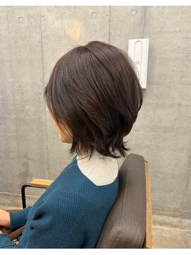 カフカヘア 吉祥寺店(kafka hair) くびれミディアム　大人ミディアムレイヤー　くびれヘア