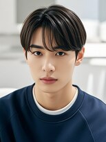 エイチ メンズ(H)&nbsp;おしゃれ坊主マッシュメンズコンマバングメンズベリーショート