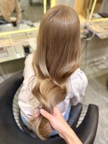 ロンド 表参道店(Lond)&nbsp;イメチェン/ピンクベージュ/バタフライカット/イメチェン/表参道