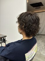 テラス トヨタ(Telasu Toyota)&nbsp;朝楽5分で可愛いマッシュウルフのしっかりカールスタイル◎