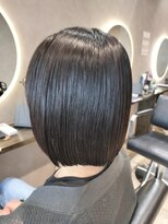 エファッセ 行田店(efface) ぱっつんボブ