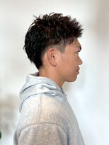 ホワイトストーン WHITE STONE フェザーパーマ動き重視 無造作スパイラルショート