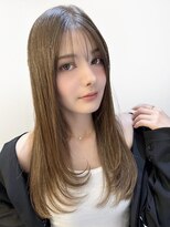 全席個室美容室 Zina津田沼 髪質改善/縮毛矯正【ジーナ】&nbsp;髪質改善　ワンカールミントアッシュ【Zina 津田沼】