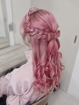 ミント(MINT)&nbsp;立体リボンハーフアップ☆