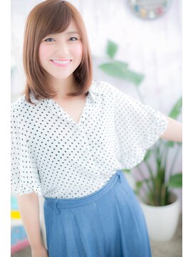 ミック 日暮里店(miq) リッチなツヤ感♪清楚ミディ