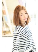 スタイリング簡単！ふんわり愛されボブ♪