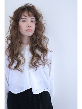 チェリッシュ 宝塚店 外国人風くせ毛ロング