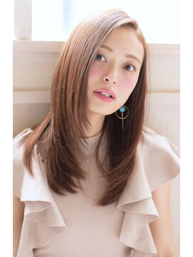 ネオリーブウリ 二子玉川店(Neolive uri) 《Uri/二子玉川》センターパート×ひし形小顔ウエーブ