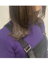 ブライトヘアー(BRIGHT hair) 顔まわりレイヤー×ラベージュ