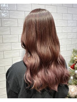 ループウエスト(LOOP WEST) ピンクブラウン