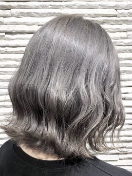 ビスイル 秋葉原店(Vis ill) マッシュ/くびれヘア/アッシュカラー/グレーベージュ/透明感