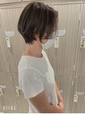 【WiLL京橋】加藤武　前髪なしショートヘア/ブルーグレージュ