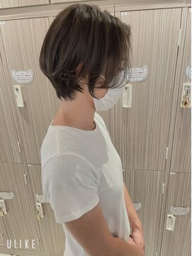 ウィル 京橋店(WiLL) 【WiLL京橋】加藤武　前髪なしショートヘア/ブルーグレージュ